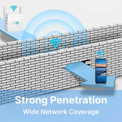 Long Range WiFi Signal Booster for Enhanced Connectivity