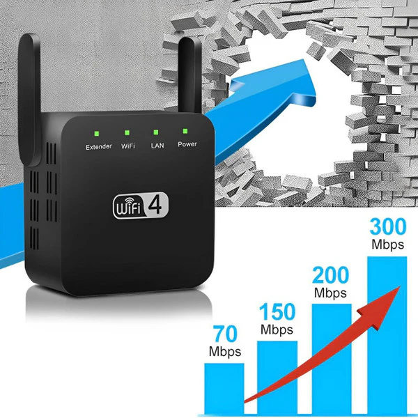 Long Range WiFi Signal Booster for Enhanced Connectivity