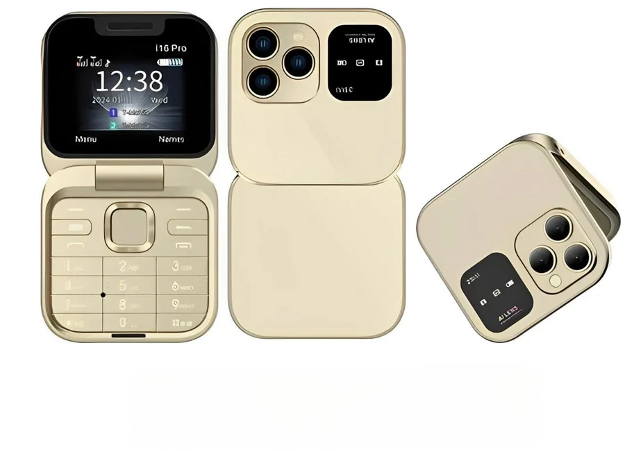 Dual SIM Foldable Mobile Phone