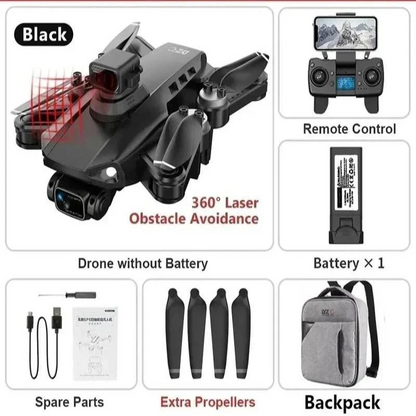 8K HD Professional Drone Featuring Dual Cameras, GPS, and Brushless Motors