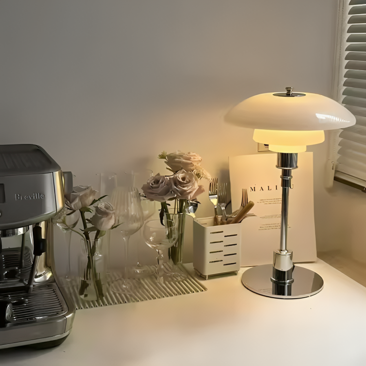 Adjustable Brightness Round Table Light