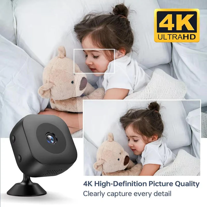 Compact Wireless Security Camera - Mini Size