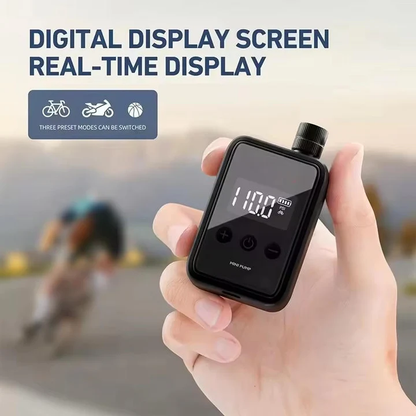 Portable Rechargeable Mini Air Pump for Compact Use
