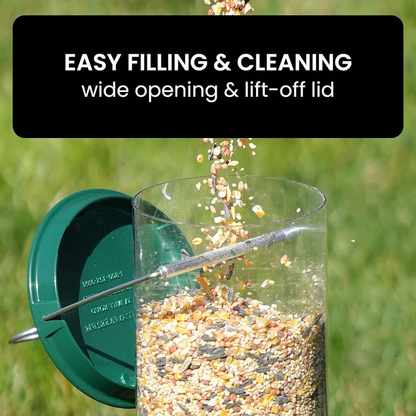 Squirrel-Resistant Bird Feeder