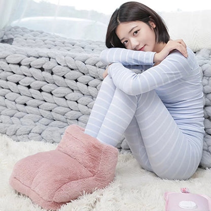 Luxurious USB Heated Foot Warmer for Ultimate Comfort