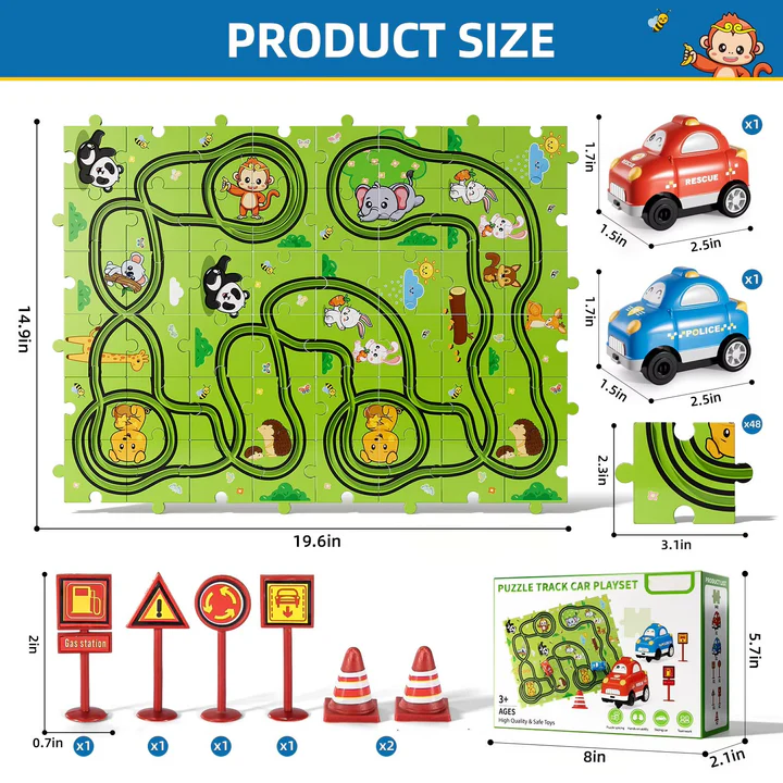 Vibrant Educational Puzzle for Children