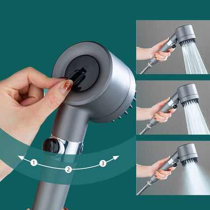 High-Pressure Shower Head with Water Filter and 3 Spray Settings