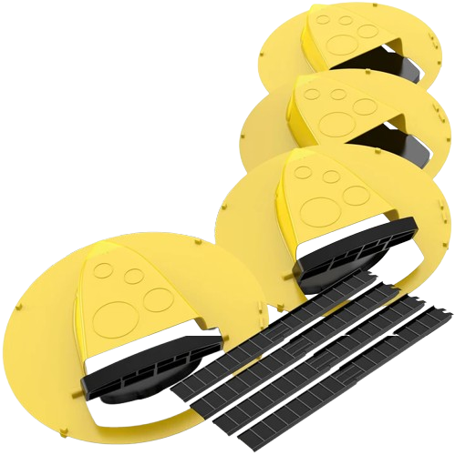 4-Pack Mouse Trap with Bucket Lid