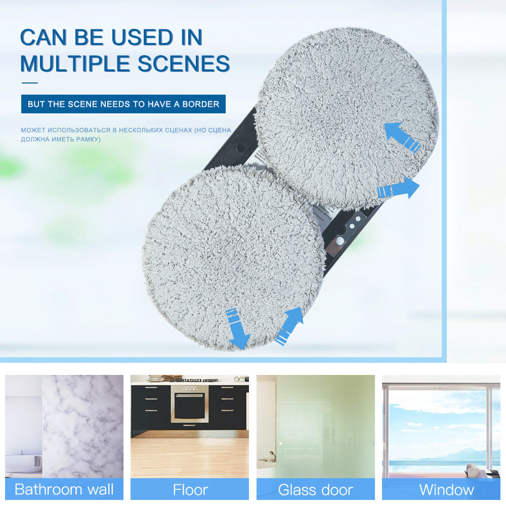 Smart Window Cleaning Robot with Remote – Streak-Free Glass Cleaner