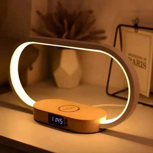 Wireless Charging Station Integrated with Lamp