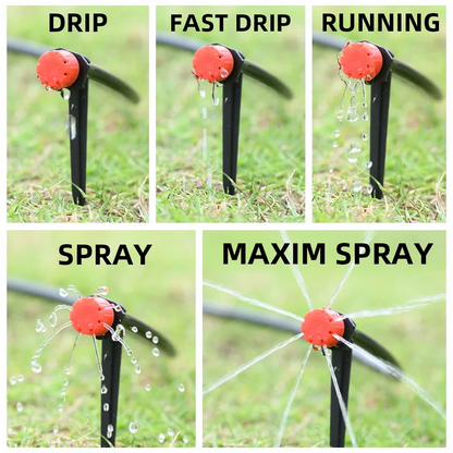 Automatic Timer Drip Irrigation System for Efficient Watering