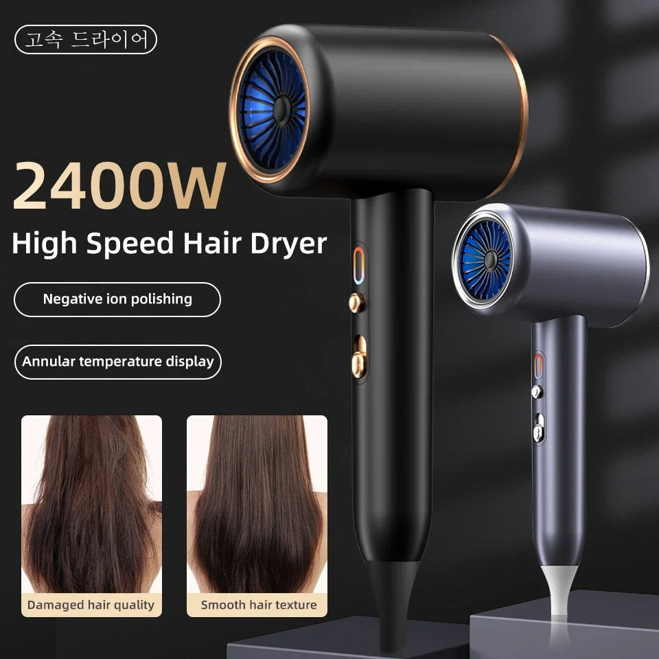 2400 Professional Hair Dryer | Ionic Technology | Fast & Gentle Styling