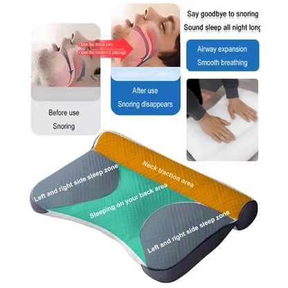 Ergonomic Neck Support Pillow for Comfort and Relief