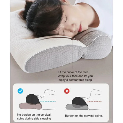 Ergonomic Neck Support Pillow for Comfort and Relief