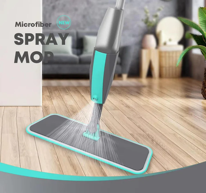 Microfiber Mop with Spray for Hard Surface Cleaning