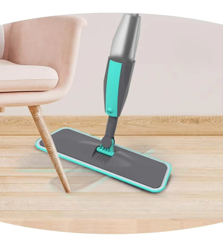 Microfiber Mop with Spray for Hard Surface Cleaning