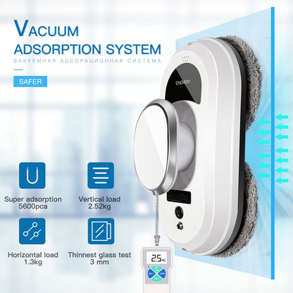 Smart Window Cleaning Robot with Remote – Streak-Free Glass Cleaner