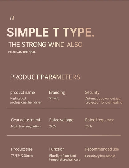 2400 Professional Hair Dryer | Ionic Technology | Fast & Gentle Styling