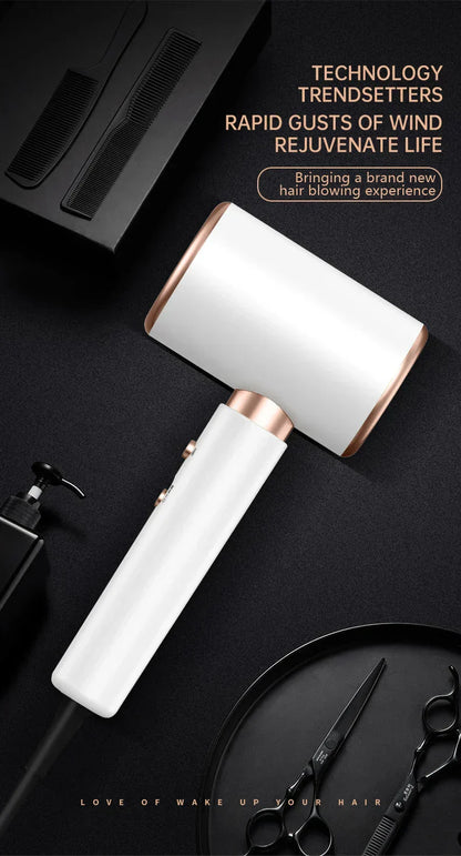 2400W High-Power Hair Dryer with Cold and Hot Air Ion Technology