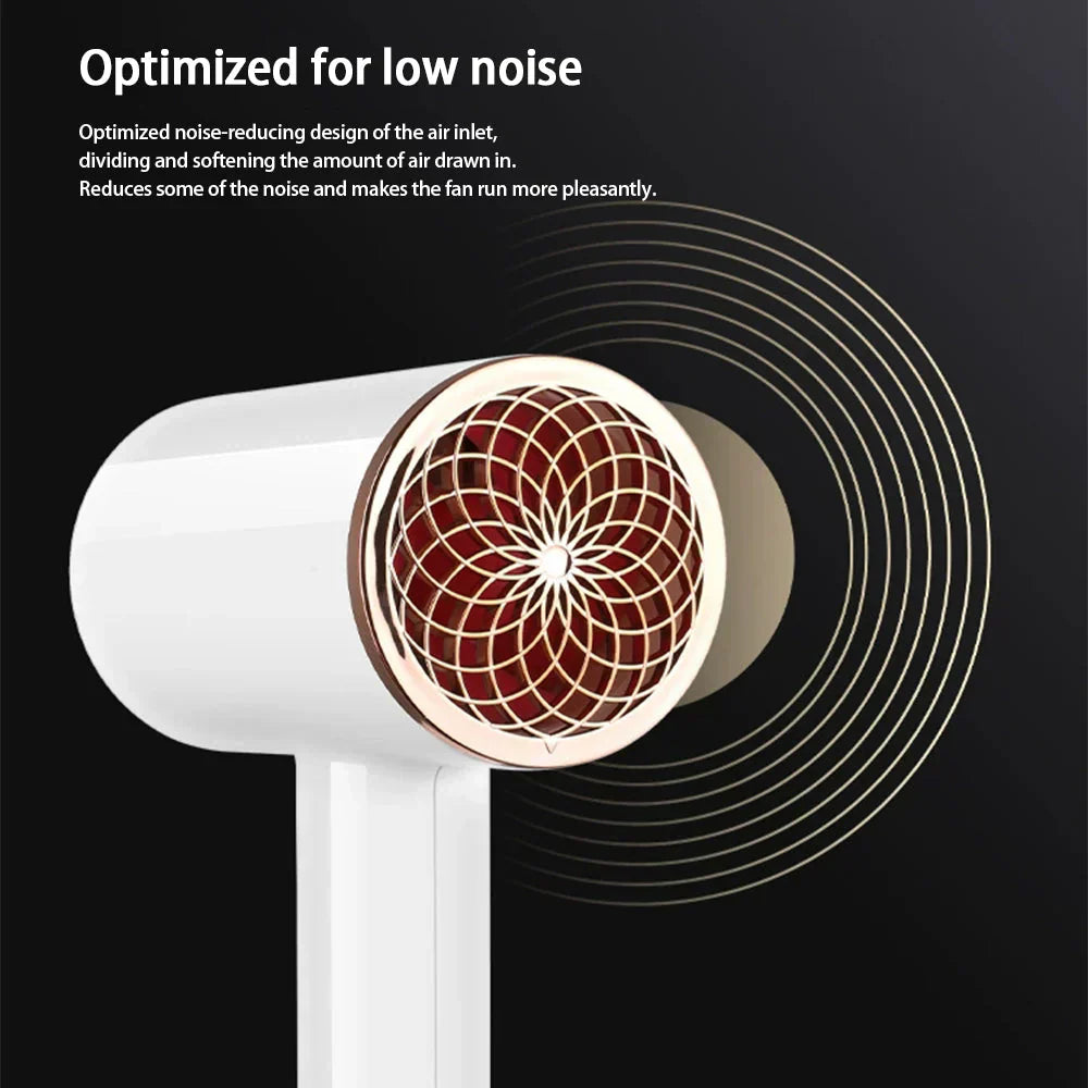 2400W High-Power Hair Dryer with Cold and Hot Air Ion Technology