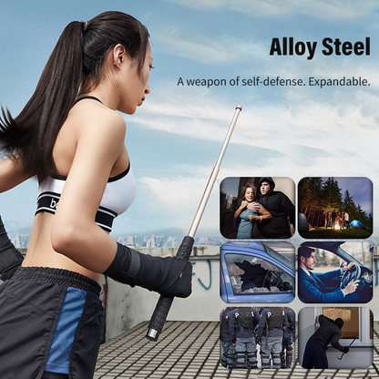 Adjustable Steel Striking Tool with Automatic Extension