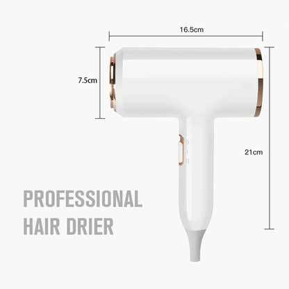 2400W High-Power Hair Dryer with Cold and Hot Air Ion Technology