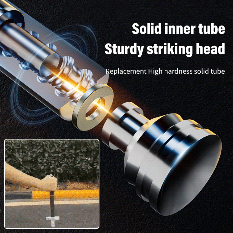 Adjustable Steel Striking Tool with Automatic Extension