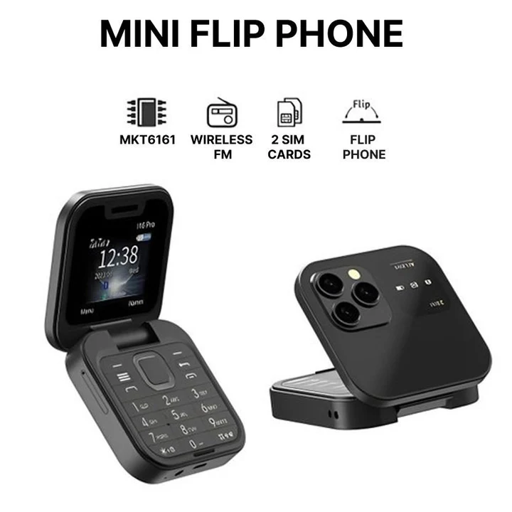 Dual SIM Foldable Mobile Phone