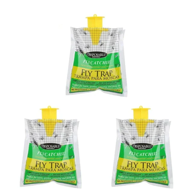 Eco-Friendly Outdoor Fly Trap – Disposable Insect Catcher