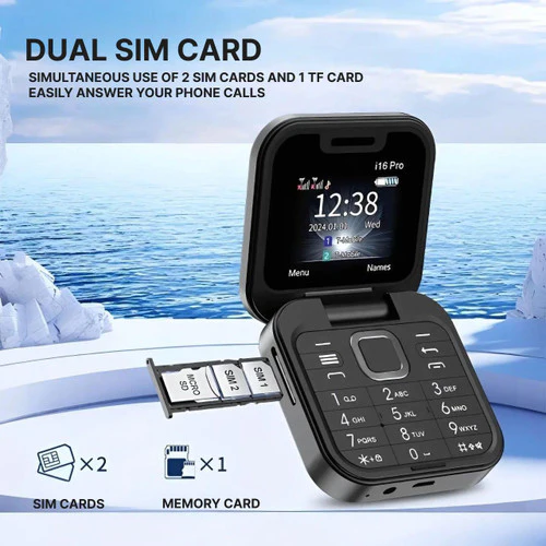 Dual SIM Foldable Mobile Phone