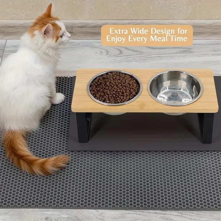 Elevated Cat Feeding Bowl for Enhanced Comfort