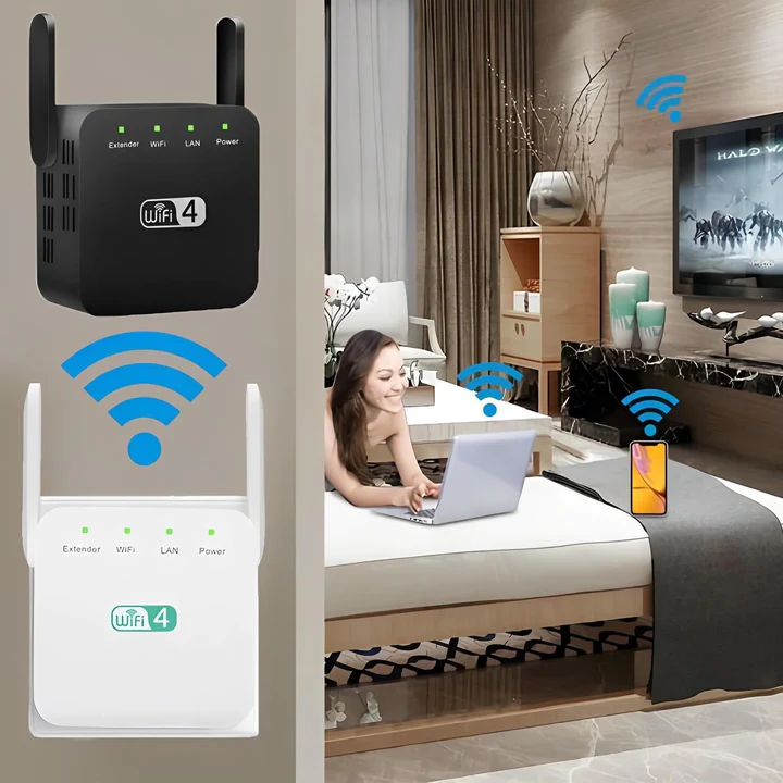 Long Range WiFi Signal Booster for Enhanced Connectivity