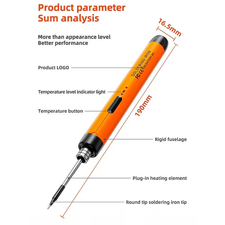 Digital Electric Soldering Iron Kit