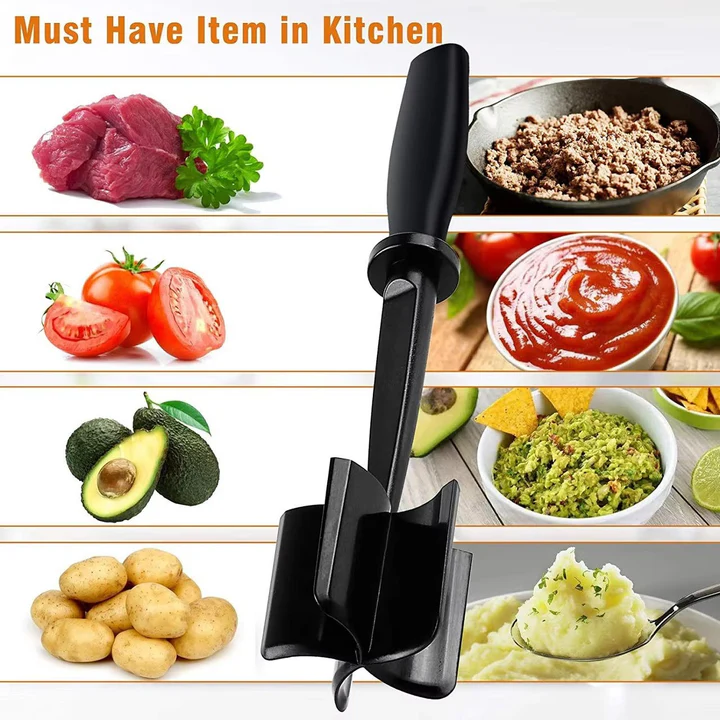 Heat Resistant Meat Chopper for Efficient Food Preparation