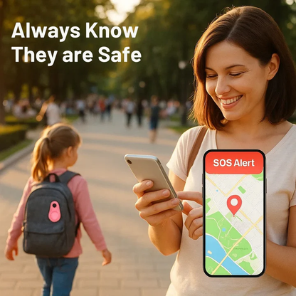 Compact GPS Tracker Tag for Easy Location Monitoring