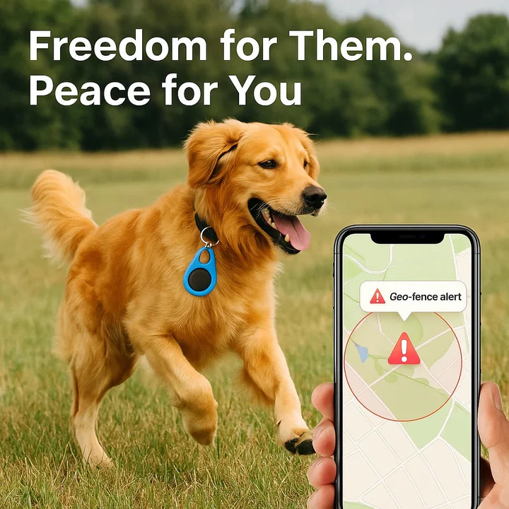 Compact GPS Tracker Tag for Easy Location Monitoring