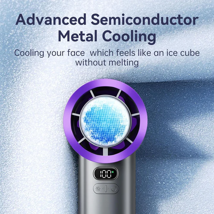 Compact Personal Fan – Lightweight and Portable Design