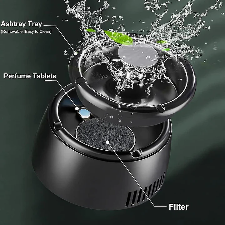 Smoke-Free Ashtray with No Odor