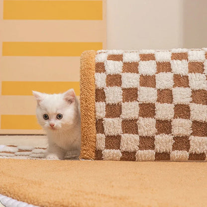Dual Comfort Play & Rest Tunnel Bed for Cats and Dogs