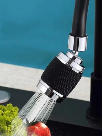 Versatile 360° Rotating Kitchen Faucet with Spray Head