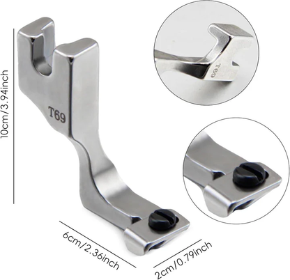 Invisible Zipper Presser Foot T69 for Sewing Machines
