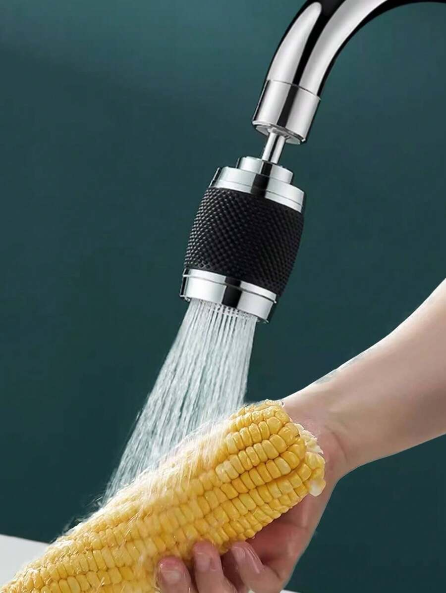 Versatile 360° Rotating Kitchen Faucet with Spray Head