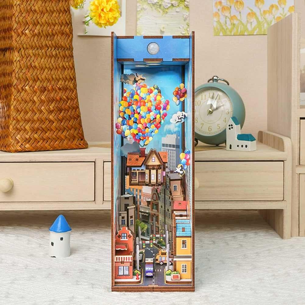 Enchanting 3D Wooden Book Nook Craft Set