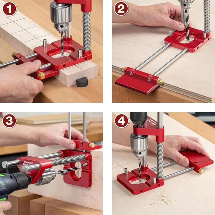 Adjustable Drilling Locator for Versatile Positioning
