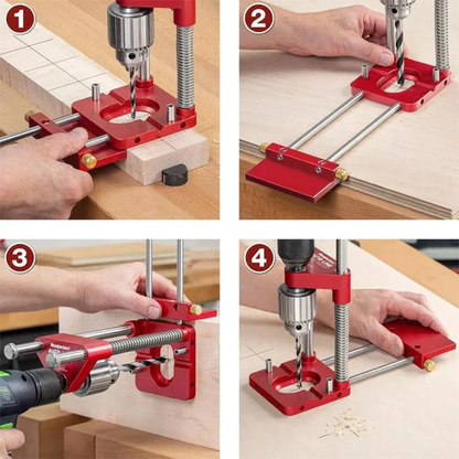 Adjustable Drilling Locator for Versatile Positioning