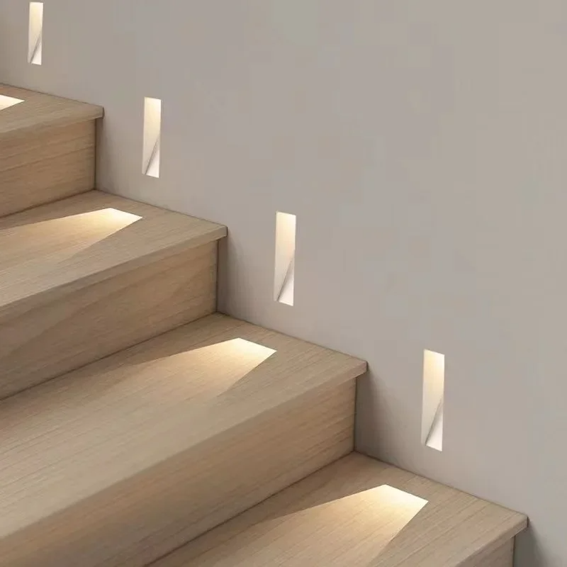 LED Wall Light for Stairs - Frameless Stainless Steel Design