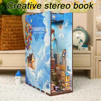 Enchanting 3D Wooden Book Nook Craft Set