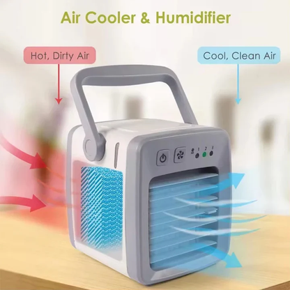 4-in-1 Portable Air Conditioner with Humidifier and Air Purifier