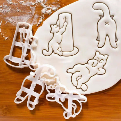Cute Cat Cookie Cutter for DIY Baking Decor – Last Day Discount