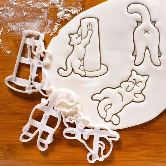 Cute Cat Cookie Cutter for DIY Baking Decor – Last Day Discount